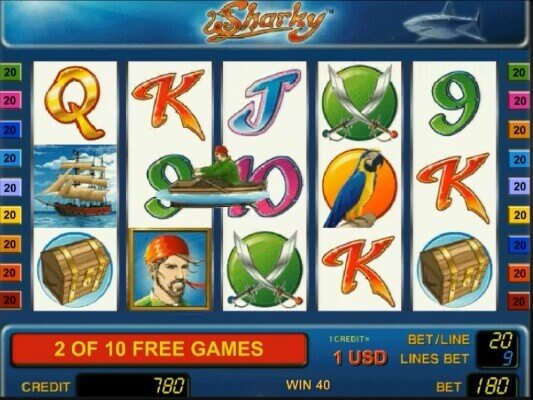 sharky-free-spins